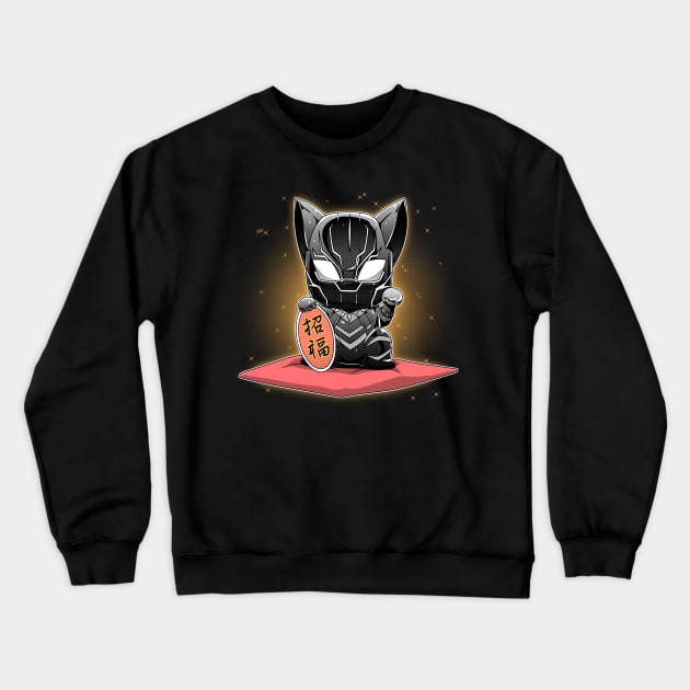 lucky panther Crewneck Sweatshirt by CoinboxTees